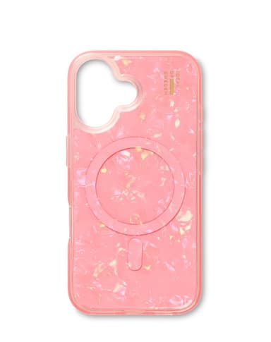 Pearlised Case MagSafe iPhone 16 Pink