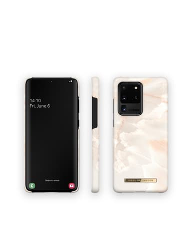 Printed Case Galaxy S20 Ultra Rose Pearl Marble