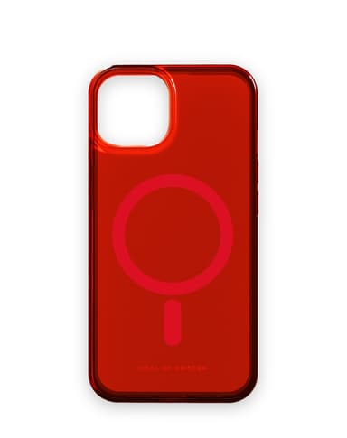 Clear Case MagSafe iPhone 13/14 Radiant Red