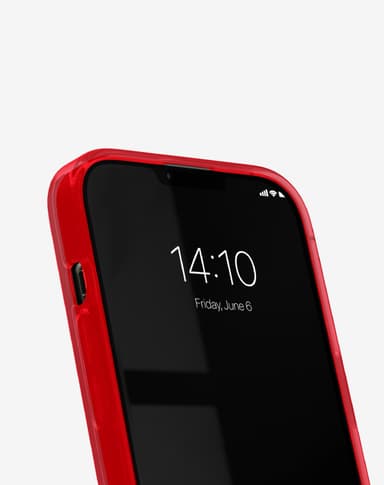 Clear Case MagSafe iPhone 13/14 Radiant Red