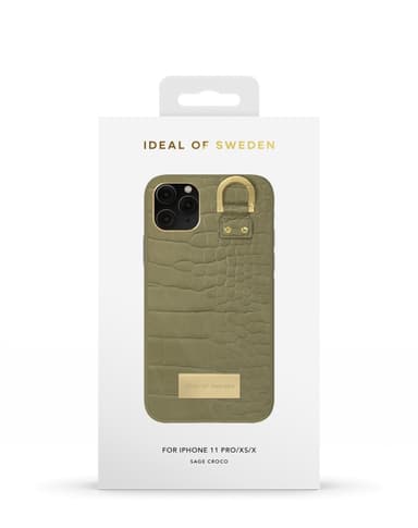 Atelier Case iPhone 11P/XS/X Sage Croco