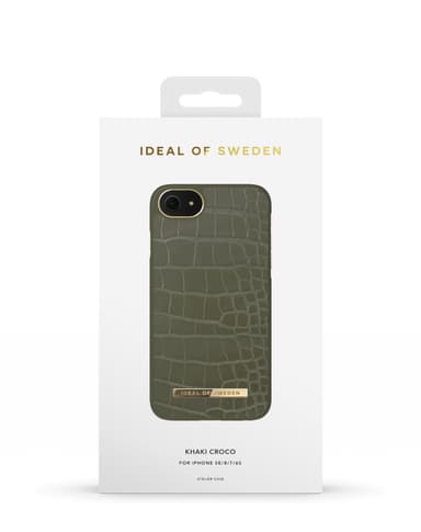 Atelier Case iPhone 8/7/6/6S/SE Khaki Croco