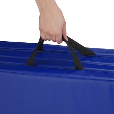 tectake Träningsmatta vikbar 240x120x5cm - blå