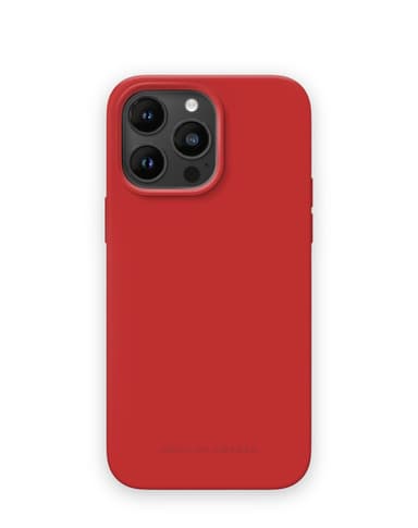 Silicone Case iPhone 14PM Red