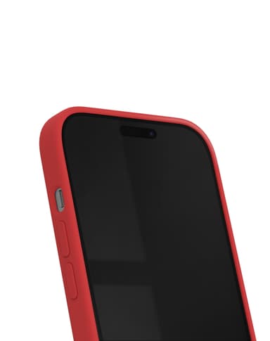 Silicone Case iPhone 14PM Red