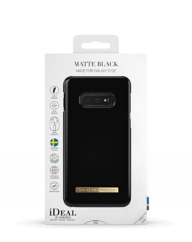 Printed Case Galaxy S10E Matte Black
