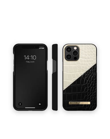 Atelier Case iPhone 12 PRO MAX Cream Black Croco