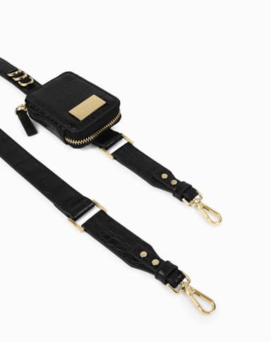 Atelier Necklace iPhone 13 Mini Black Croco
