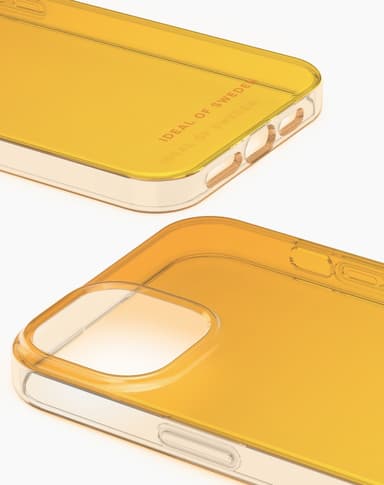 Clear Case iPhone 15PL Orange Spritz