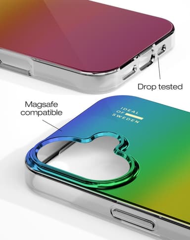 Mirror Case MagSafe iPhone 16 Rainbow