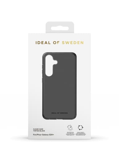 Clear Case Galaxy S24P Tinted Black
