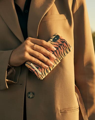 Printed Case iPhone 11/XR Sunset Tiger