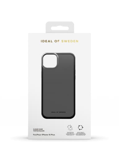 Clear Case iPhone 15PL Tinted Black