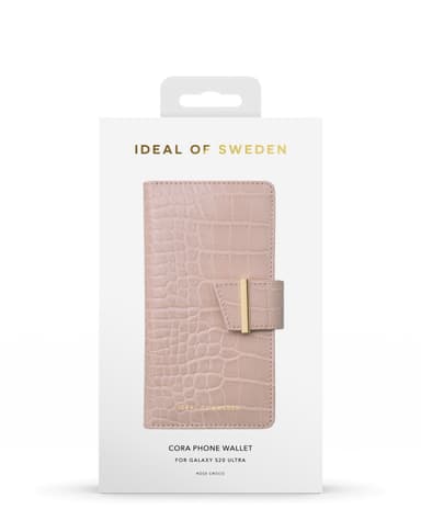 Cora Phone Wallet Galaxy S20 Ultra Rose Croco
