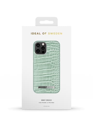 Atelier Case iPhone 12 PRO MAX Mint Croco