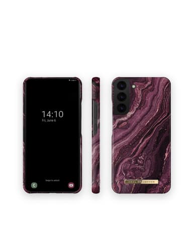 Printed Case Galaxy S22P Golden Plum