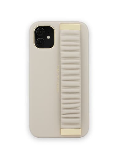 Statement Case iPhone11/XR Ruffle Cream-Top-Handle