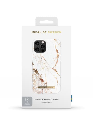 Printed Case MagSafe 12/12P Cararra Gold