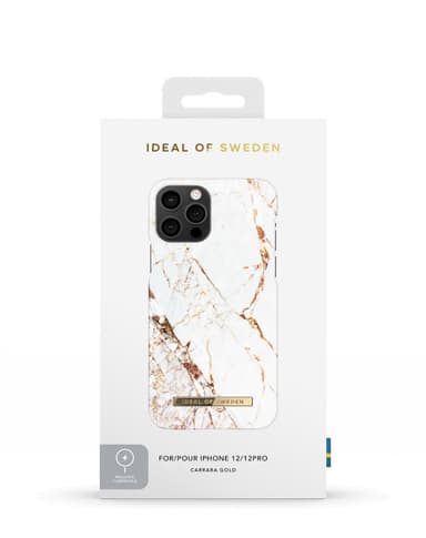 Printed Case MagSafe 12/12P Cararra Gold