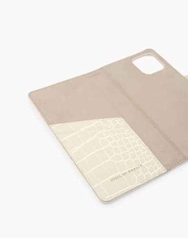 Cora Phone Wallet Galaxy S21 Plus Beige Croco