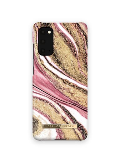 Printed Case Galaxy S20 Cosmic Pink Swirl