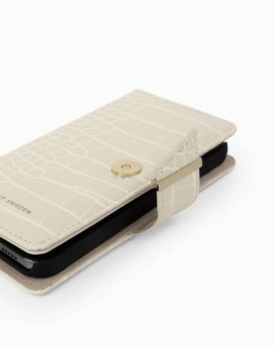 Cora Phone Wallet Galaxy S21 Plus Beige Croco