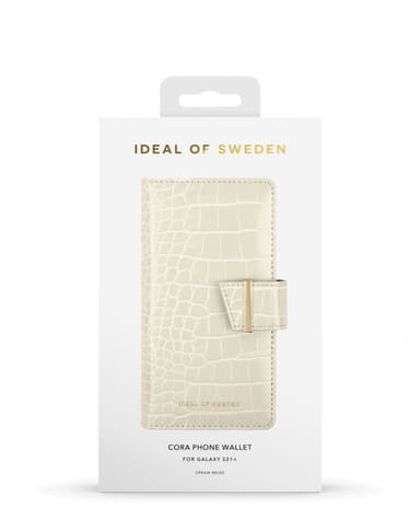 Cora Phone Wallet Galaxy S21 Plus Beige Croco