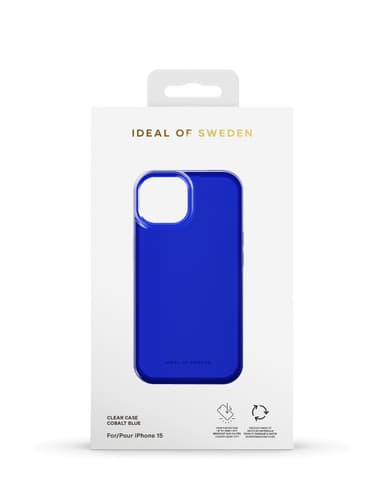 Clear Case iPhone 13/14/15 Cobalt Blue