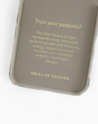 Printed Case iPhone 11PM/XSM Clear Quartz