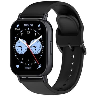 Silikonarmband till Xiaomi Redmi Watch 5 Lite/Active - Svart