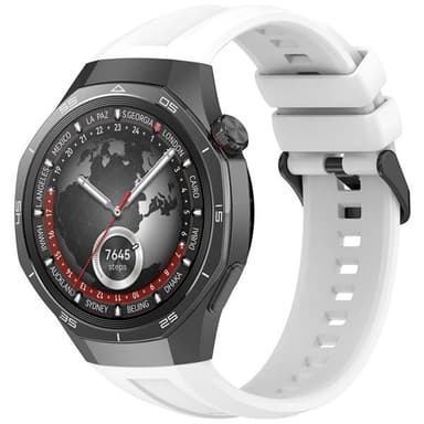 Silikonarmband till Huawei GT 5 Pro - Vit