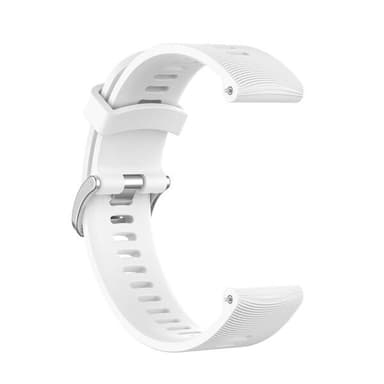 Silikonarmband till Garmin Forerunner 245 / 245 Music - Vit