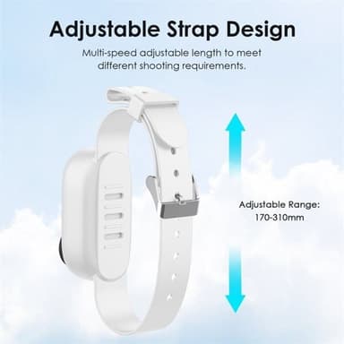 Silikonarmband till Insta360 GO 3 / GO 3S - Vit