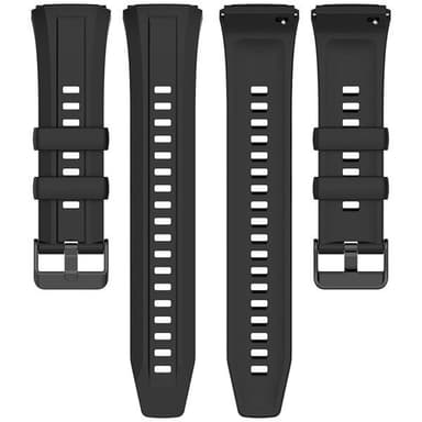 Silikonarmband till Huawei GT 5 Pro - Svart