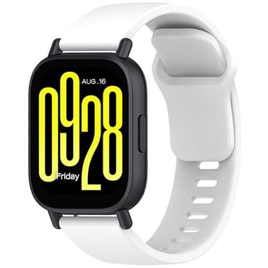 Silikonarmband till Xiaomi Redmi Watch 5 Lite/Active - Vit