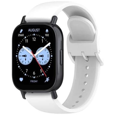 Silikonarmband till Xiaomi Redmi Watch 5 Lite/Active - Vit