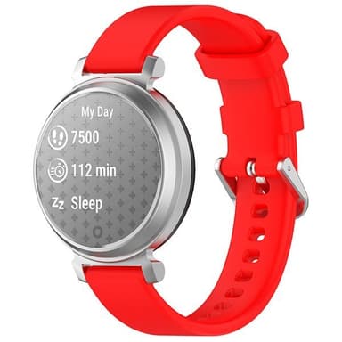 Silikonarmband till Garmin Lily 2 / Lily 2 Active - Röd