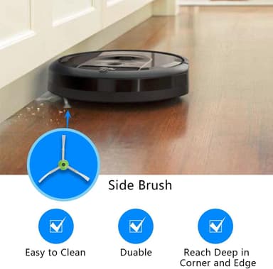 Tillbehör för iRobot Roomba robotdammsugare 24 delar