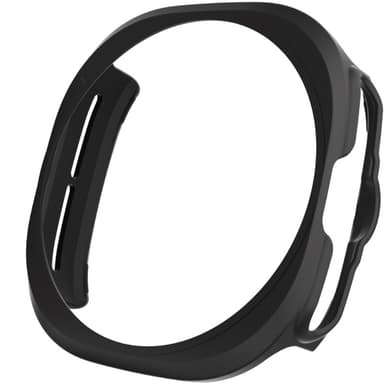 47 mm ultratunt genomskinligt fodral till Samsung Galaxy Watch 7 Svart