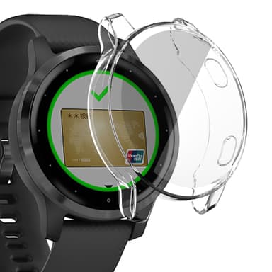 Klockfodral / skal för Garmin Vivoactive 4S 40 mm Transparent