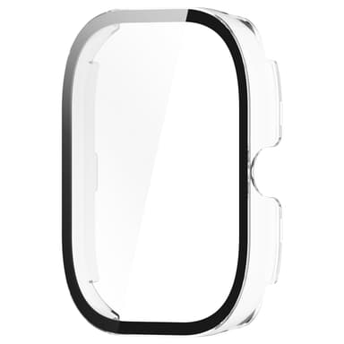 Fulltäckande PC-fodral med skärmskydd för Redmi Watch 4 Transparent