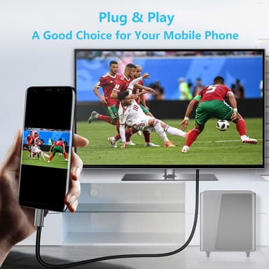 USB-C till HDMI kabel 4K - 2 meter