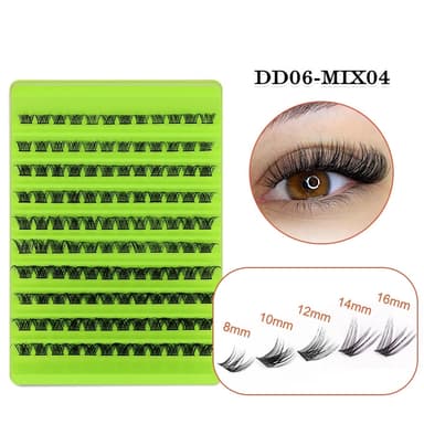 Lösögonfransar Multipack - 120 Kluster MIX04