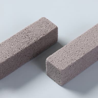 Toalettborste med Naturliga Pimpstenar 2-pack