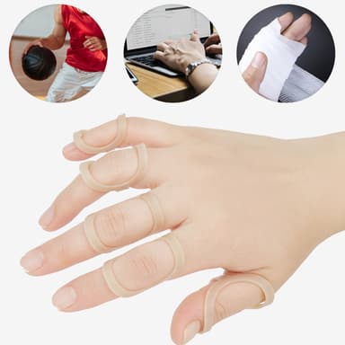 Fingerskena för springfinger 5-pack