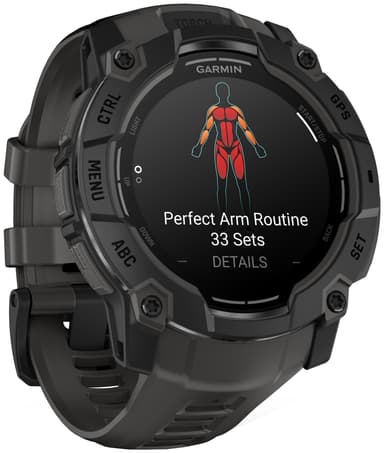 Garmin Instinct 3 smartwatch 50 mm (svart/kol)
