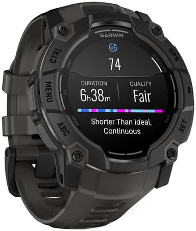 Garmin Instinct 3 smartwatch 50 mm (svart/kol)