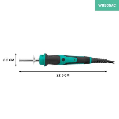 VONROC Pyrografipenna - Lödkolv - 30W - Pyrografikit – 8 bränntips - 3 lödtips | Inkl. 16 tillbehör