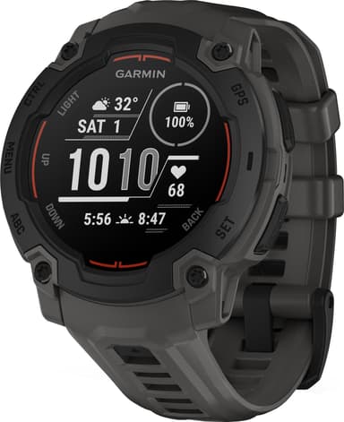 Garmin Instinct E smartwatch 45mm (svart/kol)