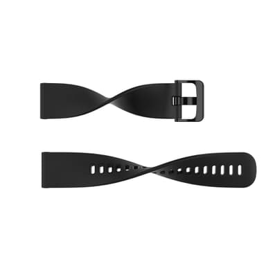 Polar Ignite/Unite armband silikon Svart